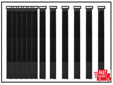 16 Pack 1x18 Inch Hook and Loop Reusable Nylon Fastening Cable Securing Straps