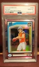 2024 Panini Donruss - Rated Rookie Bo Nix #369 Optic Preview Pink Prizm (RC)