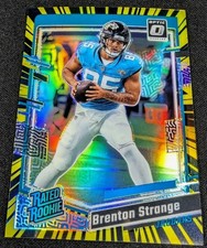 SSP RC #'d /69 BRENTON STRANGE RATED ROOKIE ELECTRICITY PRIZM 2023 Donruss Optic