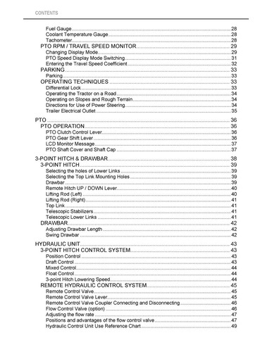 KUBOTA M108S TRACTOR OPERATORS MANUAL - STEEL COIL BINDING - DURABLE FRONT & BAC - Picture 3 of 13
