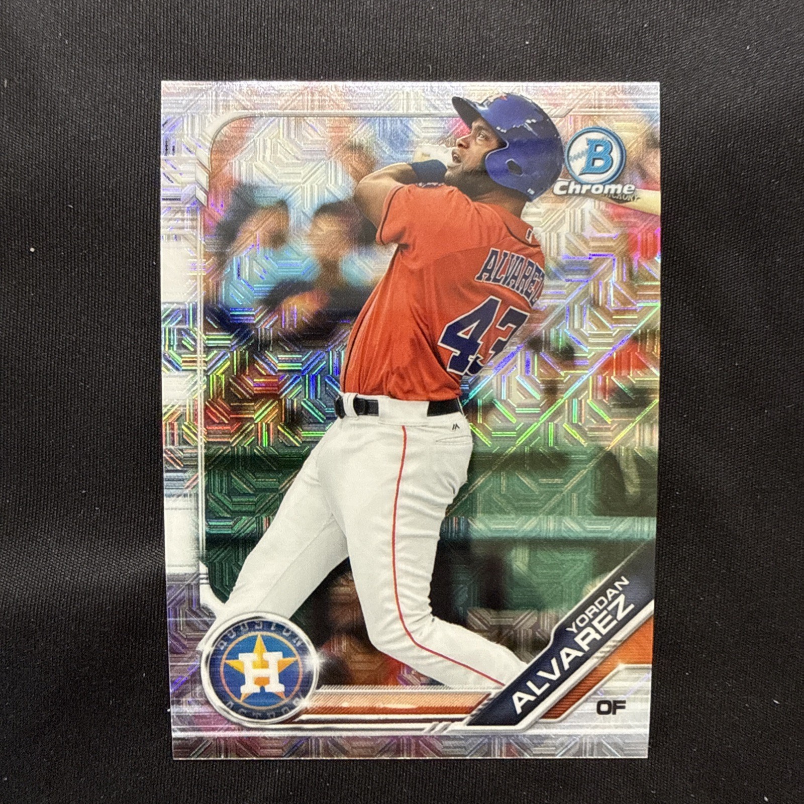 2019 Bowman Chrome Mega Box Yordan Alvarez #BCP-123 Houston Astros