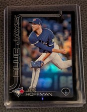 2025 Topps Update Jeff Hoffman Black Rainbow Foil #1/10 Blue Jays