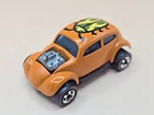 HOT WHEELS - VINTAGE VW Beetle 1/64 REDLINE 1967 LADY BUG - Made in Hong Kong