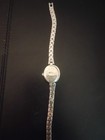 Solitaire Vintg-Diamond Studded Qtz Woman’s Silver & Gold Tone Watch, 8'', N-Wrk — photo 7