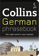 German Phrasebook Paperback Collins UK