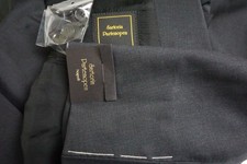 Sartoria Partenopea Charcoal Gray S130s Wool 2 Pc Suit Jacket Pant 46R BRAND NEW