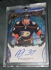 2021-22 Mason Mctavish Upper Deck Exquisite 89/99 Auto Rookie