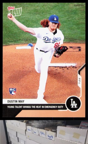 2020 Topps Now 5 Dustin May