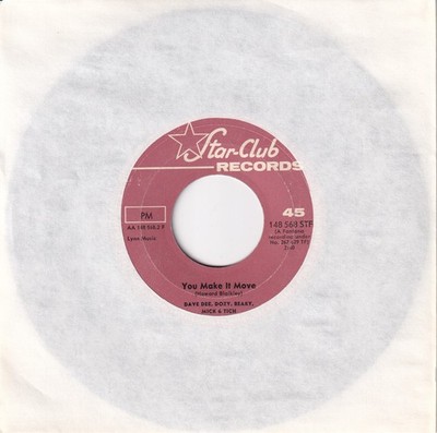 DAVE DEE, DOZY, BEAKY, MICK & TICH -Bend It / You make it move  -Vinyl Single 7''