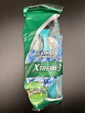 Discontinued Wilkinson Sword Xtreme3 Razor Sensitive with Aloe & Vitamin E NEW
