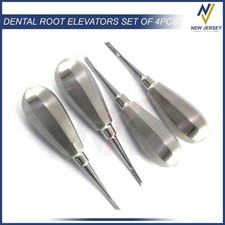Dental Root Elevators Kopp Oral Surgery PDL Luxating Tooth loosening 4PCS SET CE