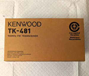 Kenwood TK-481 Ver. 2 TK Series 900MHz FM Analog