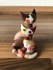 Goebel Rosina Wachtmeister Mother Cat And Kitten Figurine Modernist Porcelain