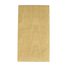Caspari Moir Paper Guest Towel Napkins In Gold - 15 Per Package 4 Packs
