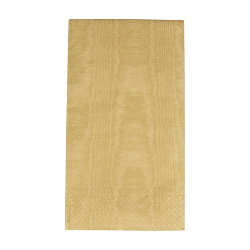 Caspari Moir Papier Gästetuch Servietten in Gold - 15 pro Paket 4 Packungen - Bild 1 von 6