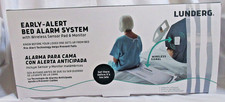 Lunderg Early Alert Bed Alarm System w/ Wireless Sensor Pad Monitor EUC