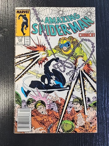 Amazing Spider-Man 299 1st Venom In Cameo Newsstand McFarlane 1988 Low Grade See