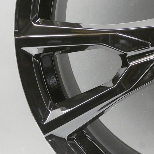 BMW X7 G07 GLOSS BLACK 22" ALLOY WHEEL RIM 9.5J OEM FRONT 8074221 GENUINE X1 - Picture 5 of 13