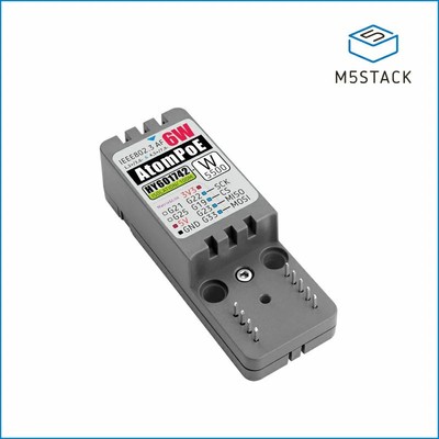 M5Stack ATOMIC PoE Base, Ethernet-Controller für ATOM-Serie, PoE IEEE802.3 AF