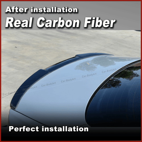 Carbon Heckspoiler Spoiler Lippe Flügel Ansatz für BMW F32 Coupe 428i 430i 13-19 - Picture 5 of 13