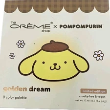 The Creme Shop x Pompompurin Golden Dream Palette New Limited Edition 9 Color