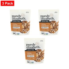 Purely Elizabeth Cinnamon Peanut Butter Granola 8 oz - 3 Packs