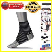 Sports-Ready Adjustable Ankle Compression Wrap for Maximum Support Comfort
