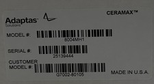 ADAPTAS SOLUTIONS CERAMAX 8004MH1 G7002-80105 ELECTRON MULTIPLIER