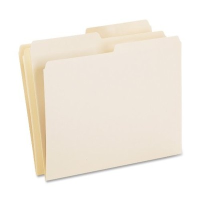 Esselte ESS75212 File Folder Letter Manila 0.75'' Exp 100/Box