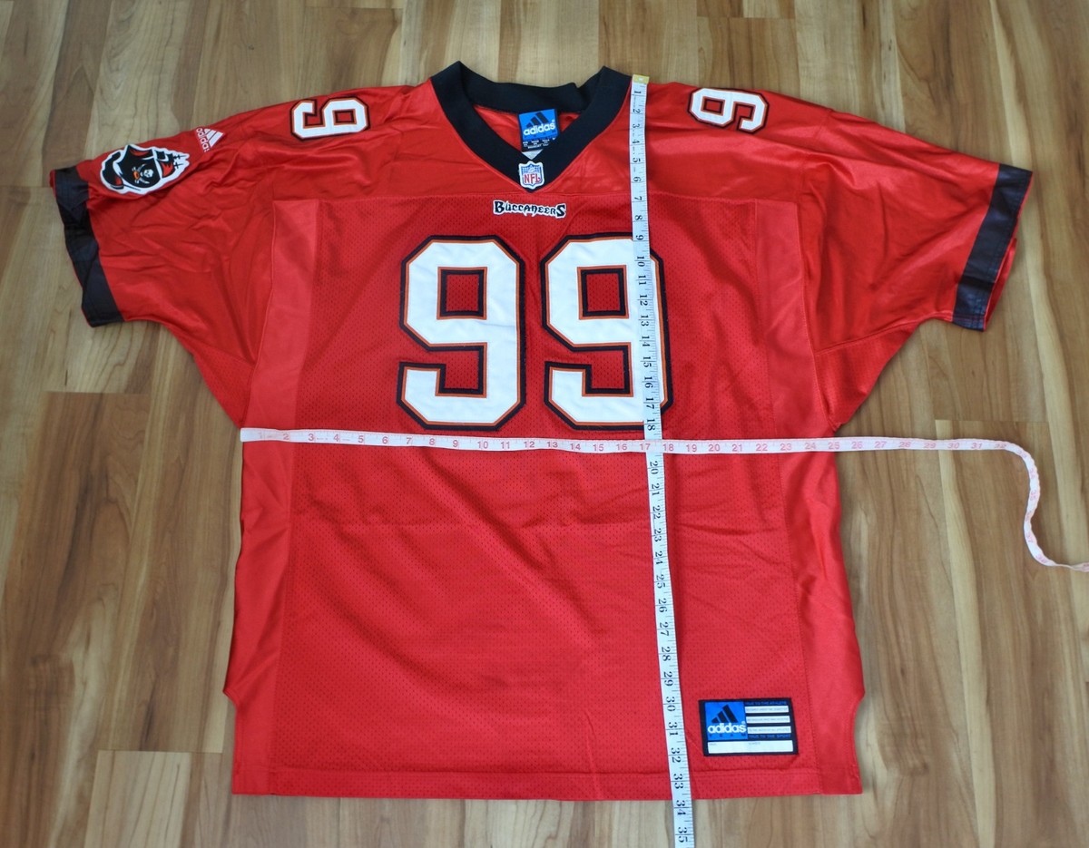 Warren Sapp Tampa Bay Buccaneers Adidas Jersey Authentic NFL Men