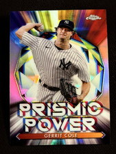2021 Topps Chrome REFRACTOR PRISMIC POWER Gerrit Cole, item 3