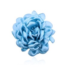 Dainty Fabric Flower Brooches Large Silk Lapel Pin Elegant Camellia Flower Brooc