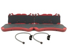 PARA AUDI RS6 C6 C7 RS7 4G PERFORMANCE CARRERAS PASTILLAS DE FRENO DELANTERAS Y SENSORES