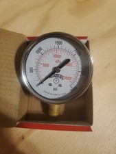 Winters Pressure Gauge, 0-3000 PSI ,Black PEM291 Winters 2-1/2"  628311200751