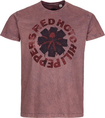 Red Hot Chili Peppers T-Shirt Herren Squid koralle Band-Merch, Bands
