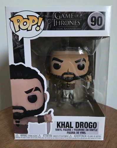 Game Of Thrones | Khal Drogo | Funko Pop! #90 (Iron Anniversary)