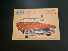 1961 Oldsmobile Original Car Sales Brochure Catalog - Super 88 98 Dynamic F-85