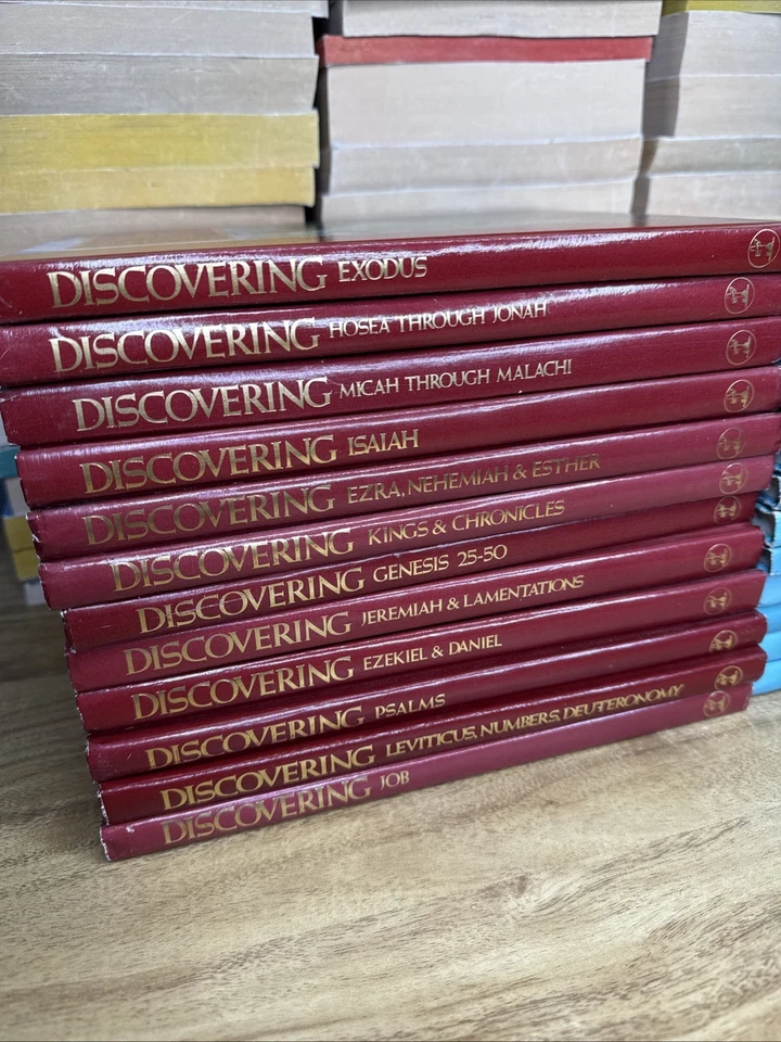 Lot of 24 Guideposts Discovering Home Bible Study Hardcover Books Vintage Foto 2 de 4