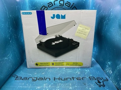 *GESPRUNGENER DECKEL* Jam Spun Out Plattenspieler, Vinyl Plattenspieler, kabellos Bluetooth