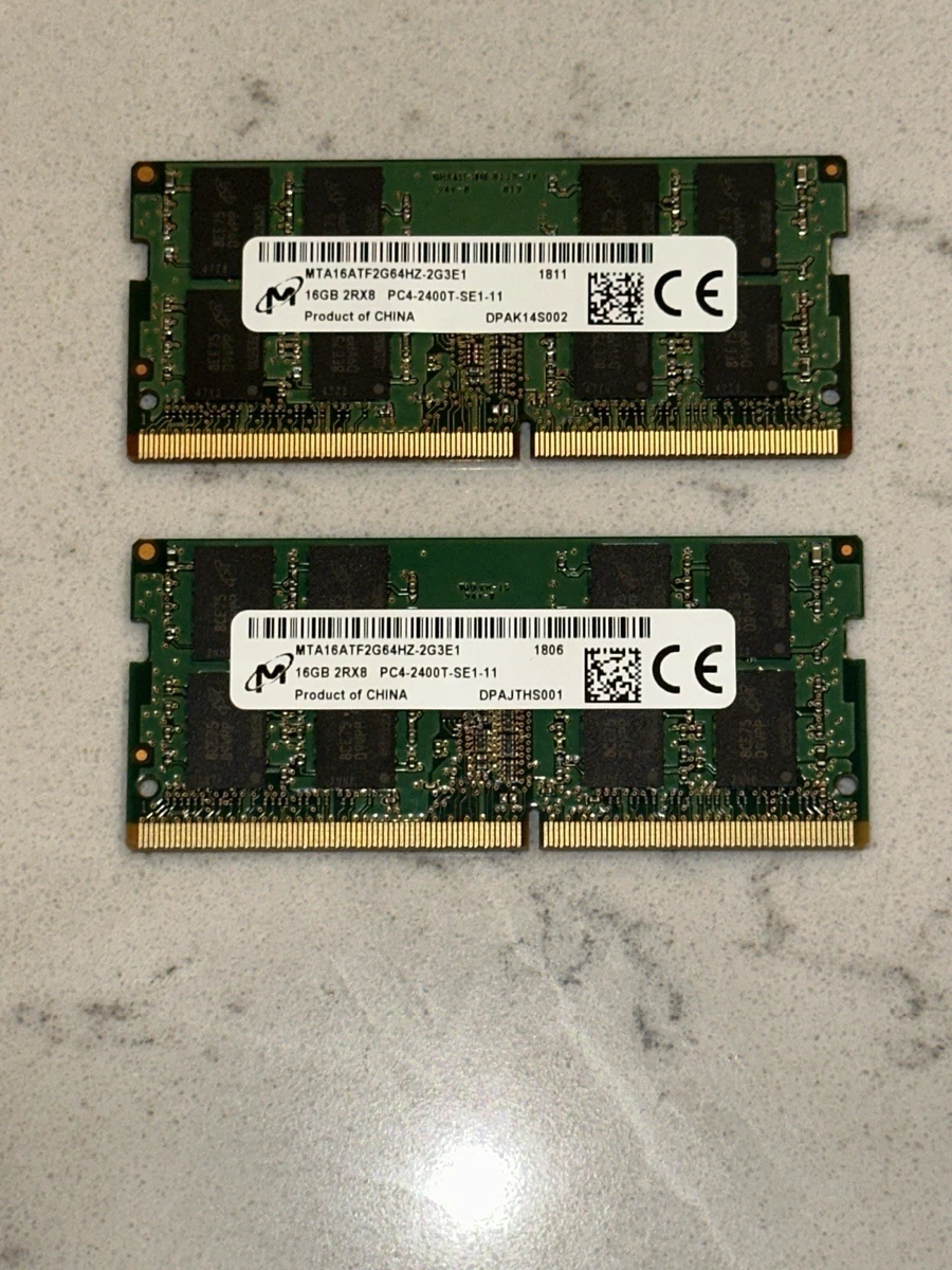 Micron DDR4 SDRAM 32 GB Total Capacity Memory (RAM) for sale | eBay