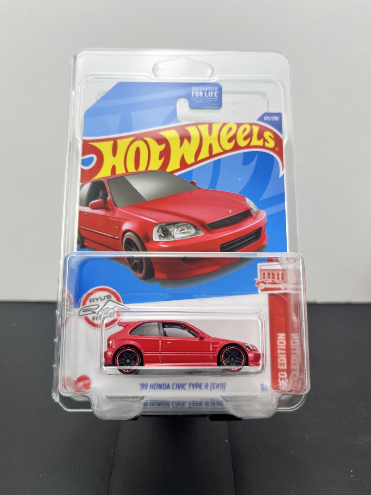 Hot Wheels 2022 Mainline Target Red Edition '99 Honda Civic Type R EK9 Red #125