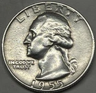 1955-D Washington Quarter. Bold Crisp Example !!