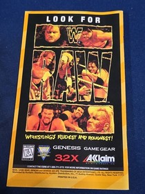 nfl quarterback club sega 32x Manual only