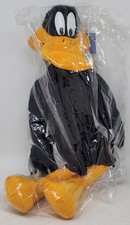 Looney Tunes 14" Daffy Duck Plush With Disney Winnie The Pooh Stickers Vintage 