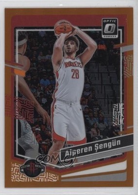 2023-24 Panini Donruss Optic Orange Prizm 110/199 Alperen Sengun Şengün #85 17lu