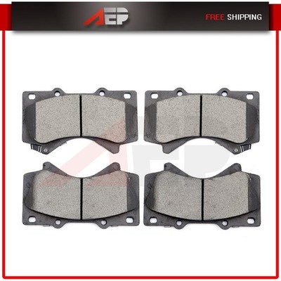 Premium Ceramic Brake Pads Front For Lexus LX570 2008-11 Toyota Tundra 07-19