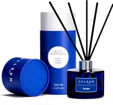 Reed Diffuser 6.7 Oz(200Ml), Escape Scented Ounce, Blue