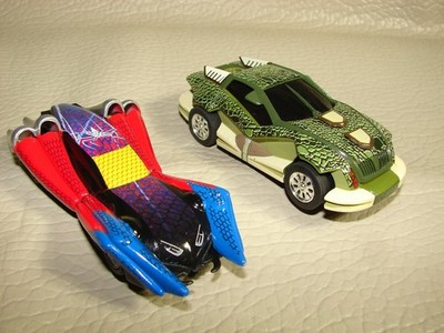 CARRERA GO Slot Car Marvel The Amazing Spider-Man ''Lizard Tail Spinner'' Lot -#1