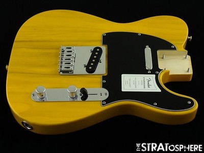 Fender Standard Telecaster Tele LOADED BODY, Guitar Poplar Butterscotch Blonde