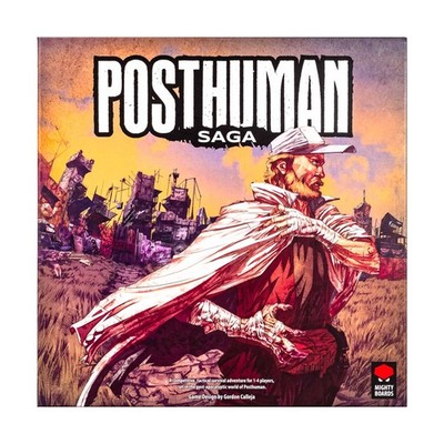 Mighty Boa Board Game  Posthuman Saga Collection #3 - Base Game + 2 Expa EX/NM